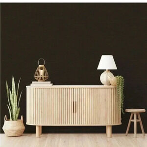 NWT Tempaper & Co Removable Wallpaper, Textured Black, 28 sq.‎ ft.